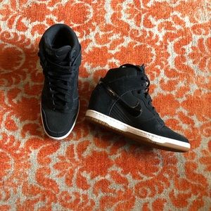 Nike Women’s Dunk Sky Hi Wedge Sneakers